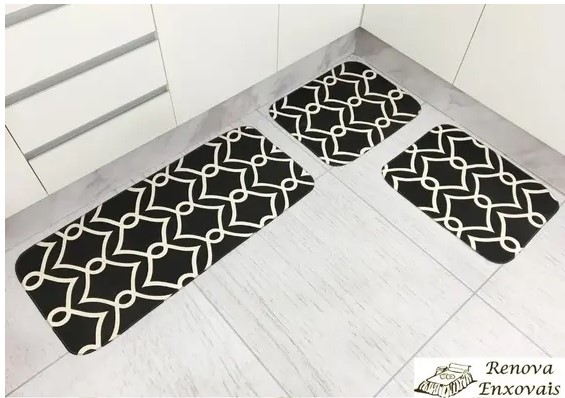 Jogo de Tapete para Cozinha