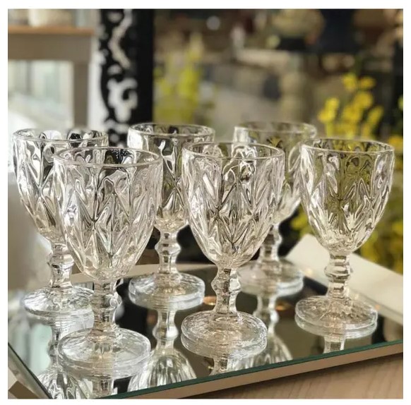 Jogo Taças Transparentes